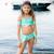 Maillot de bain 2 pièces fille princesse uv upf 50+ Vert 1 - vertbaudet enfant 