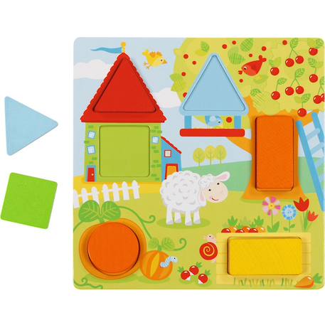 Jeu de dés couleurs et formes Blanc 4 - vertbaudet enfant 