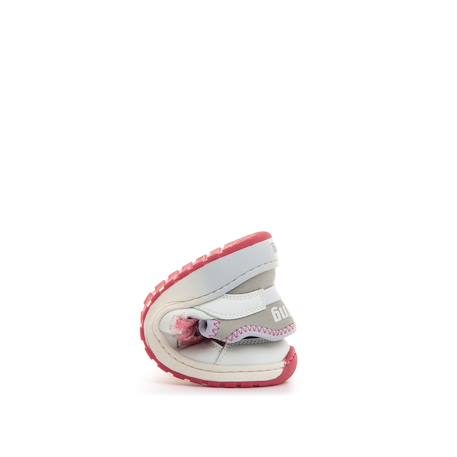 Sneakers filles synthétique élastique barefoot Purple+White 9 - vertbaudet enfant 