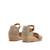 Sandales compensées fille synthétique boucle Brown 3 - vertbaudet enfant 