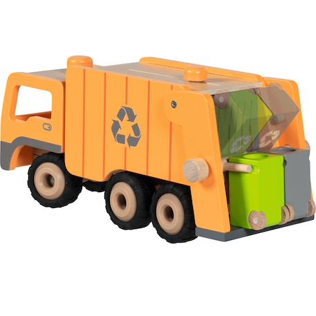 Camion poubelle eco Orange 2 - vertbaudet enfant 