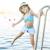 Maillot de bain 2 pièces fille princesse uv upf 50+ Bleu 1 - vertbaudet enfant 