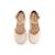 Sandales filles synthétique boucle Beige 2 - vertbaudet enfant 