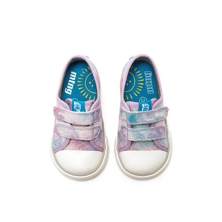 Sneakers bébé synthétique fermeture adhésive barefoot Purple 2 - vertbaudet enfant 