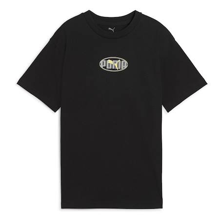 T-shirt garçon Noir 1 - vertbaudet enfant 