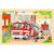 Puzzle réversible hélicoptère et pompiers 24 pcs Beige 2 - vertbaudet enfant 