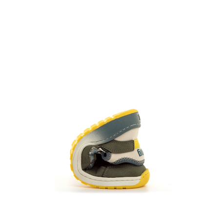 Sneakers garçon synthétique élastique barefoot Green 3 - vertbaudet enfant 