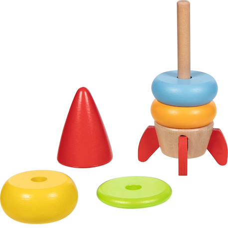 Fusée à empiler Rouge 2 - vertbaudet enfant 