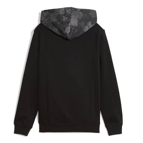 Sweat à capuche Noir 2 - vertbaudet enfant 