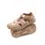 Sandales filles synthétique lacets Beige 6 - vertbaudet enfant 