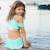 Maillot de bain 2 pièces fille princesse uv upf 50+ Vert 4 - vertbaudet enfant 