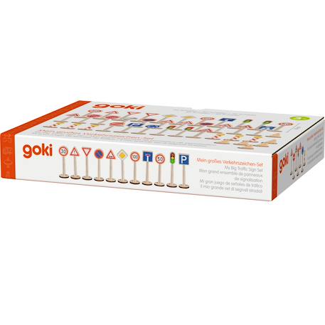 Set de 40 panneaux de signalisation Beige 5 - vertbaudet enfant 