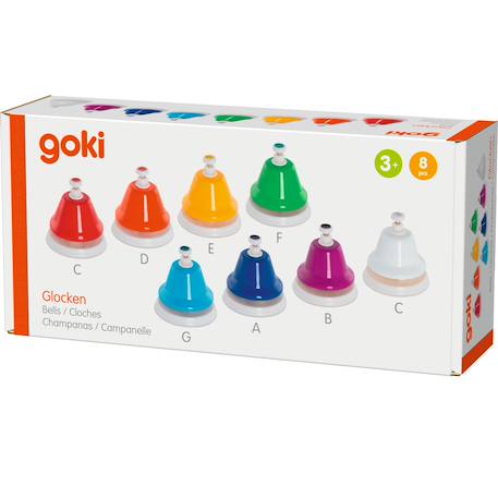 Cloches musicales Blanc 2 - vertbaudet enfant 