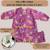 Bavoir tablier manches longues nomade évolutif Bleu+Gris+Vert+Violet 12 - vertbaudet enfant 