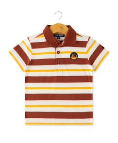 Garçon-T-shirt, polo, sous-pull-Polo manches courtes 100% coton garçon