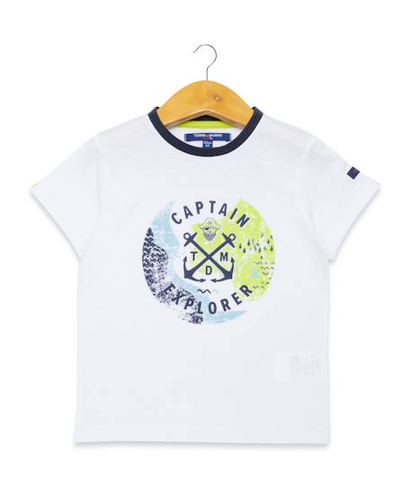 Garçon-T-shirt manches courtes 100% coton garçon