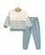 Ensemble pantalon + haut garçon Vert lichen 1 - vertbaudet enfant 