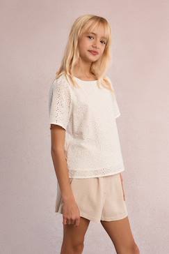 Top en broderie anglaise  - vertbaudet enfant
