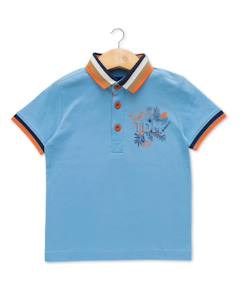 Garçon-T-shirt, polo, sous-pull-Polo manches courtes 100% coton garçon