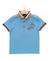 Polo manches courtes 100% coton garçon Bleu ciel 1 - vertbaudet enfant 