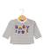 Mariniere manches longues 100% coton bébé garçon Fond blanc casse raye indigo 1 - vertbaudet enfant 