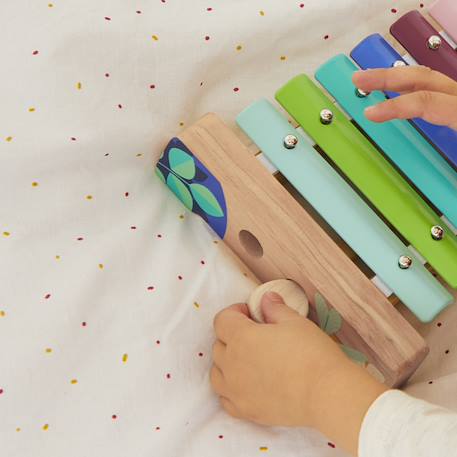 Xylophone en bois fsc, gioia Multicolore 4 - vertbaudet enfant 
