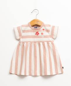 Ensemble robe + bandeau 100% coton bébé fille  - vertbaudet enfant