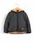 Manteau à capuche fille Noir 1 - vertbaudet enfant 