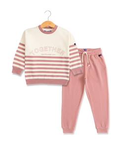 Ensemble pantalon + haut fille  - vertbaudet enfant