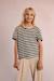 T-shirt rayé Navy blue+Noir 9 - vertbaudet enfant 