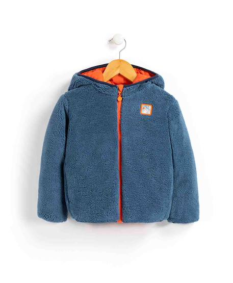 Doudoune réversible garçon Bleu 1 - vertbaudet enfant 