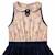 Robe qui tourne  velours   fleuri   hepburn Bleu marine beige rose 4 - vertbaudet enfant 