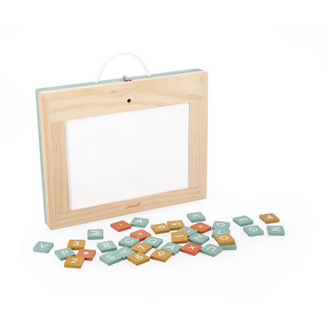 Tableau en bois 4 en 1, 49 accessoires Vert 3 - vertbaudet enfant 