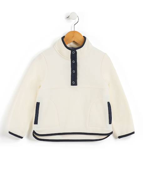 Pull fille Naturel 1 - vertbaudet enfant 
