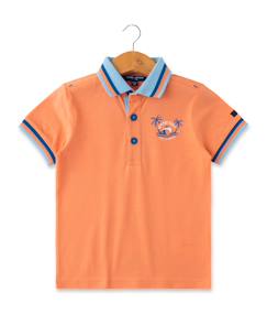 Garçon-T-shirt, polo, sous-pull-Polo manches courtes 100% coton garçon