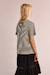 T-shirt rayé à cœur Noir 4 - vertbaudet enfant 