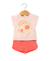 Ensemble short + haut 100% coton bébé fille Grege 1 - vertbaudet enfant 