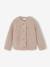 Veste fille sherpa doublée léopard collection capsule mère-fille taupe 11 - vertbaudet enfant 