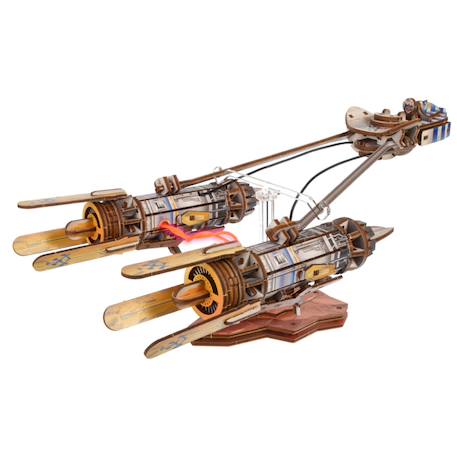 Podracer d’Anakin Skywalker – Maquette Star Wars à construire, vaisseau lumineux avec arc électrique Multicolor 5 - vertbaudet enfant 