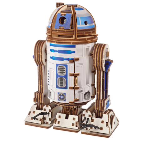 Maquette Star Wars à construire – R2-D2 avec projecteur LED et mouvement mécanique Multicolor 2 - vertbaudet enfant 