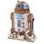 Maquette Star Wars à construire – R2-D2 avec projecteur LED et mouvement mécanique Multicolor 2 - vertbaudet enfant 