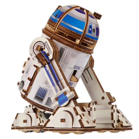 Maquette Star Wars à construire – R2-D2 avec projecteur LED et mouvement mécanique Multicolor 4 - vertbaudet enfant 