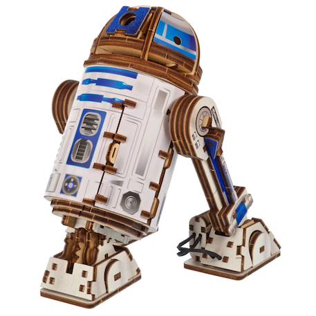 Maquette Star Wars à construire – R2-D2 avec projecteur LED et mouvement mécanique Multicolor 5 - vertbaudet enfant 