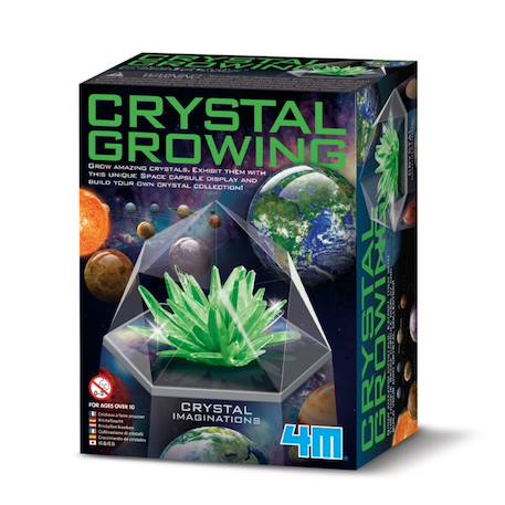 Cristaux de l’Espace – Fais pousser et expose tes gemmes cosmiques Green 1 - vertbaudet enfant 