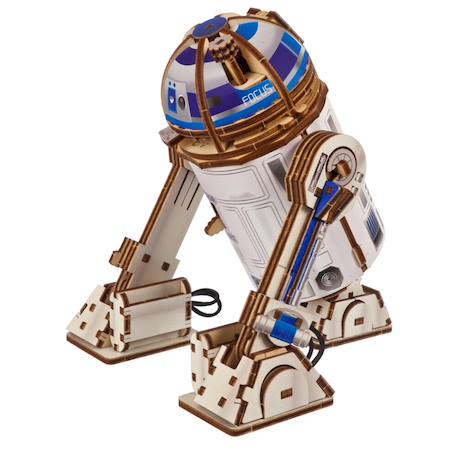 Maquette Star Wars à construire – R2-D2 avec projecteur LED et mouvement mécanique Multicolor 1 - vertbaudet enfant 