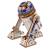 Maquette Star Wars à construire – R2-D2 avec projecteur LED et mouvement mécanique Multicolor 1 - vertbaudet enfant 