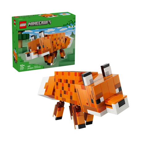 Minecraft le renard 21588 Orange 2 - vertbaudet enfant 