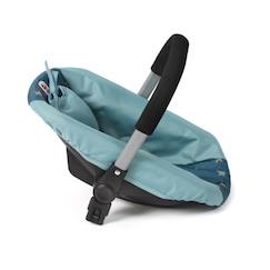 Jouet-Poupons et poupées-Siège auto pour poupée avec adaptateur - étoile turquoise