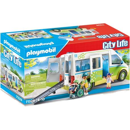 City life - bus scolaire 71329 Multicolore 2 - vertbaudet enfant 