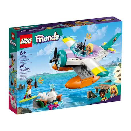 Friends l'hydravion de secours en mer 41752 Multicolore 2 - vertbaudet enfant 